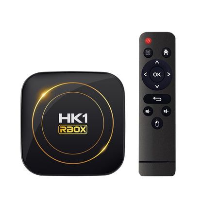 HK1 RBOX-H8S 4K Ultra HD Android 12.0 Smart TV Box with Remote Control, Allwinner H618 Quad-Core, 4GB+64GB(US Plug) - Others by PMC Jewellery | Online Shopping South Africa | PMC Jewellery | Buy Now Pay Later Mobicred