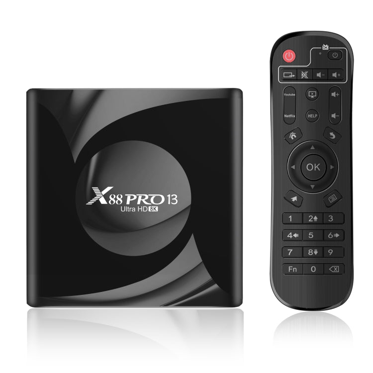 X88 Pro 13 Android 13.0 Smart TV Box with Remote Control, RK3528 Quad-Core, 4G+32GB(AU Plug) - Others by PMC TechLife | Online Shopping South Africa | PMC TechLife | Buy Now Pay Later Mobicred