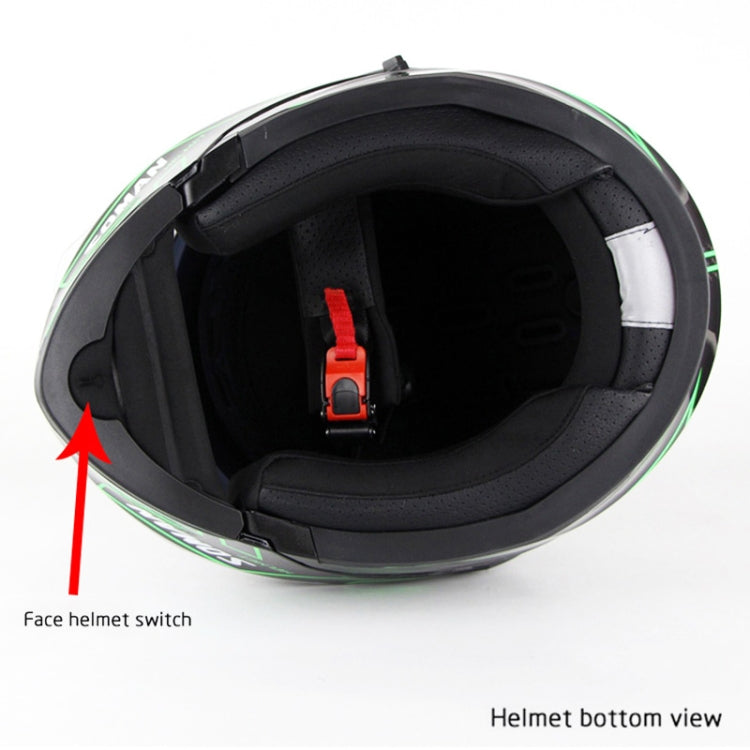 Soman 955 Skyeye Motorcycle Full / Open Face Bluetooth Helmet Headset Full Face, Supports Answer / Hang Up Calls(Pearl White) - free shipping - PMC TechLife - Order now!