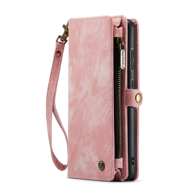 CaseMe-008 For Samaung Galaxy A30S／A50S／A50 Detachable Multifunctional Flip Leather Case (Pink) - free shipping - PMC Jewellery - Order now!