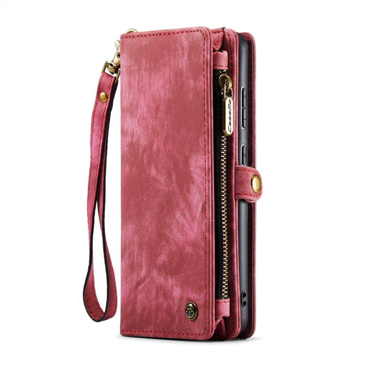 For Samsung Galaxy A70 CaseMe-008 Detachable Multifunctional Flip Leather Phone Case(Red) - free shipping - PMC Jewellery - Order now!