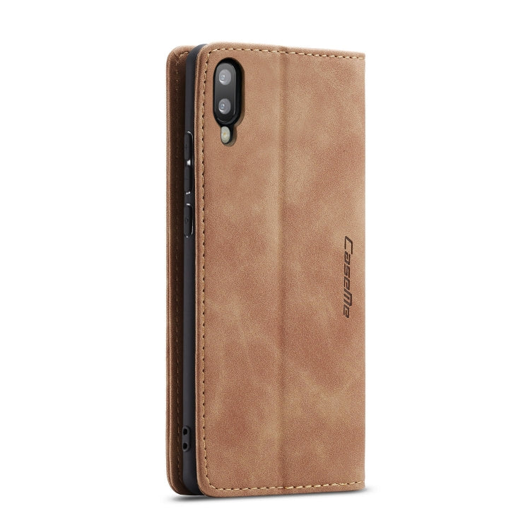 CaseMe-013 Multifunctional Horizontal Flip Leather Case with Card Slot & Holder for Galaxy M10 / A10 (Brown) - Galaxy Phone Cases by CaseMe | Online Shopping South Africa | PMC Jewellery | Buy Now Pay Later Mobicred