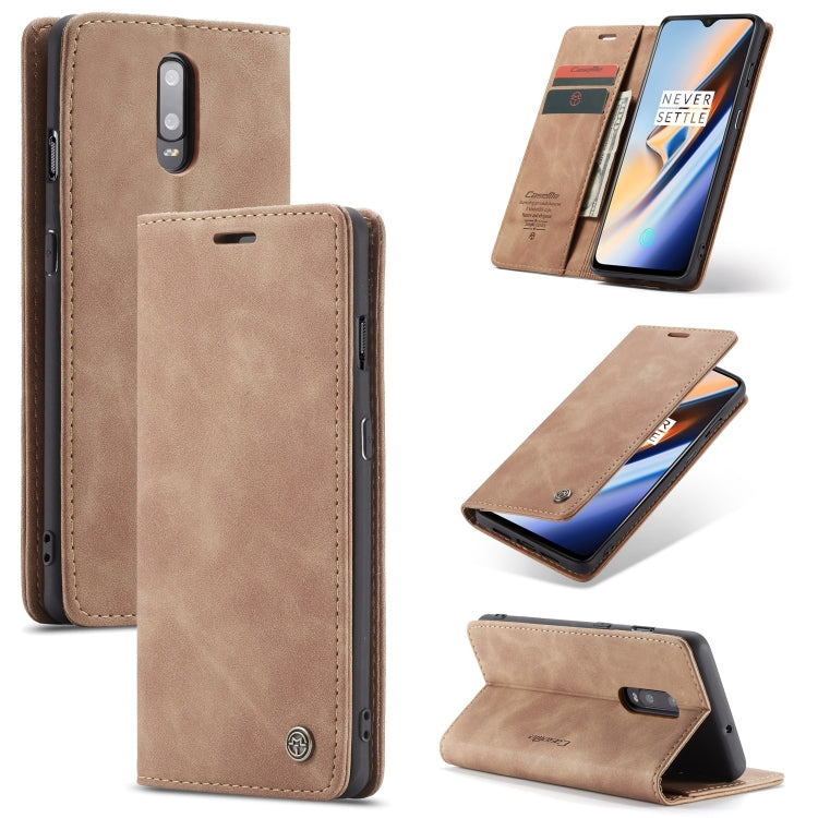 CaseMe-013  Multifunctional Horizontal Flip Leather Case with Card Slot & Holder for Galaxy S10 5G(Brown) - Galaxy Phone Cases by CaseMe | Online Shopping South Africa | PMC Jewellery | Buy Now Pay Later Mobicred