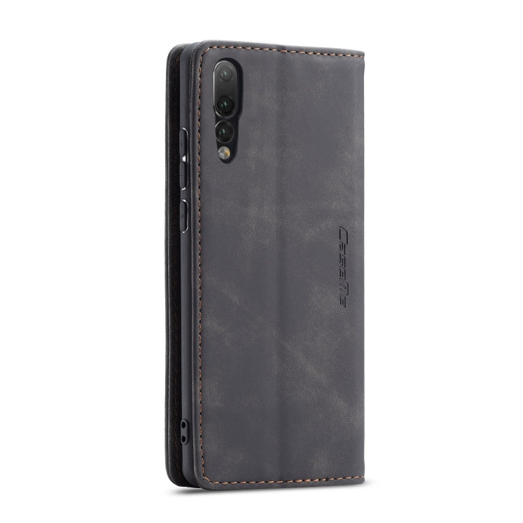 CaseMe-013 Detachable Multifunctional Horizontal Flip Leather Case with Card Slot & Holder for Huawei P20 Pro(Black) - Huawei Cases by CaseMe | Online Shopping South Africa | PMC Jewellery | Buy Now Pay Later Mobicred