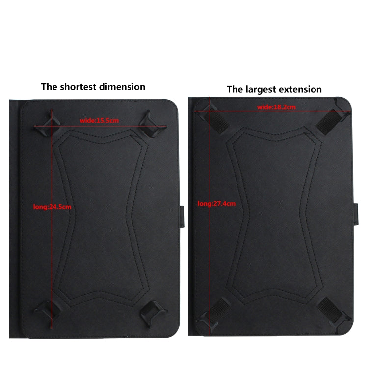 3D Colored Drawing Universal Horizontal Flip Leather Case, with Holder & Card Slot & Wallet for 10 inch Tablet PC(Zoo) - 10 - 11 inch by PMC TechLife | Online Shopping South Africa | PMC TechLife | Buy Now Pay Later Mobicred