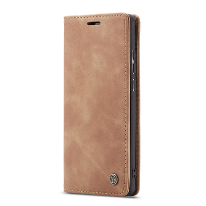 CaseMe-013 Multi-functional Retro Frosted Horizontal Flip Leather Case with Card Slot & Holder & Wallet For Xiaomi Mi 9(Brown) - Xiaomi Cases by CaseMe | Online Shopping South Africa | PMC Jewellery | Buy Now Pay Later Mobicred