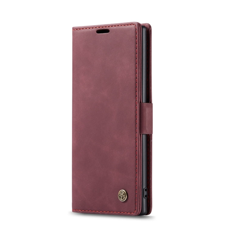 CaseMe-013 Multifunctional Horizontal Flip Leather Case with Card Slot & Holder for Galaxy Note 10(Red Wine) - free shipping - PMC Jewellery - Order now!