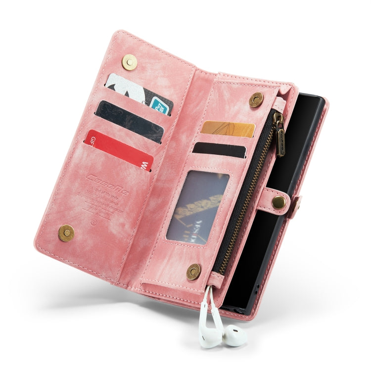 For Samsung Galaxy Note10+ CaseMe-008 Detachable Multifunctional Flip Leather Phone Case(Pink) - free shipping - PMC Jewellery - Order now!