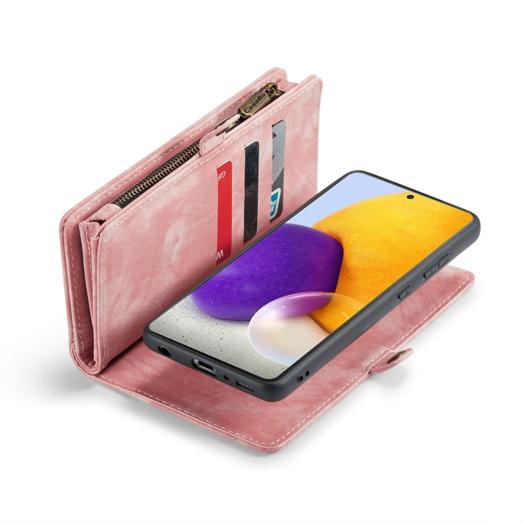 For Samsung Galaxy Note10+ CaseMe-008 Detachable Multifunctional Flip Leather Phone Case(Pink) - free shipping - PMC Jewellery - Order now!