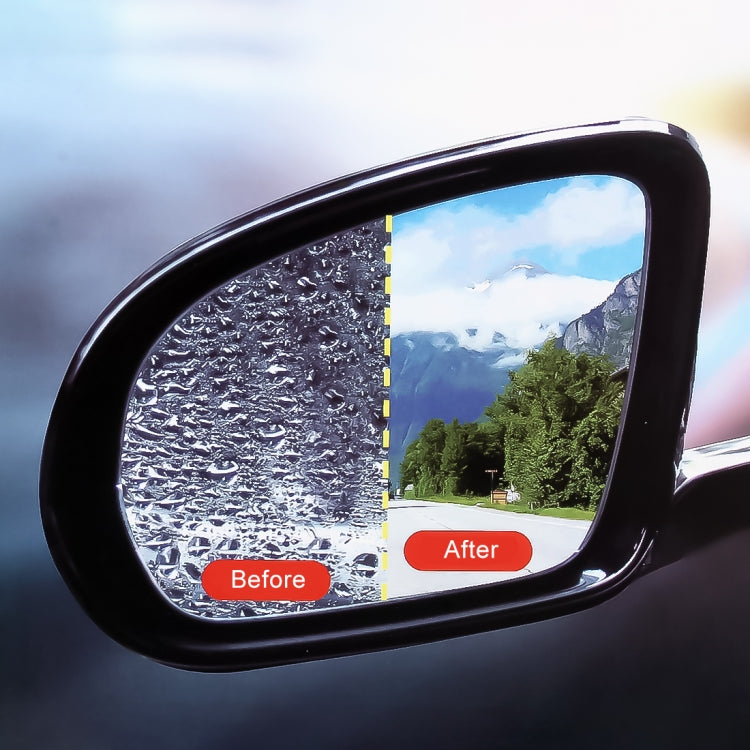 For BMW 5 Series 2018 Car PET Rearview Mirror Protective Window Clear Anti-fog Waterproof Rain Shield Film - Auto Film by PMC Jewellery | Online Shopping South Africa | PMC Jewellery | Buy Now Pay Later Mobicred