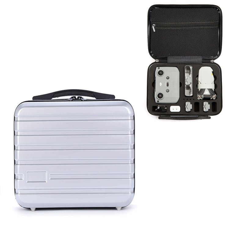 ls-S004 Portable Waterproof Drone Handbag Storage Bag for DJI Mavic Mini 2(Silver + Black Liner) - free shipping - PMC TechLife - Order now!