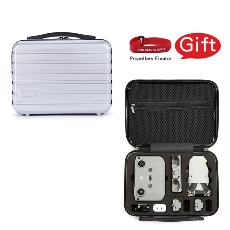 ls-S004 Portable Waterproof Drone Handbag Storage Bag for DJI Mavic Mini 2(Silver + Black Liner) - free shipping - PMC TechLife - Order now!