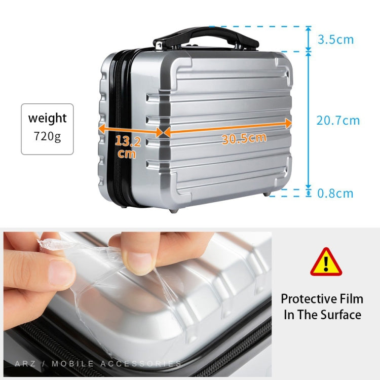 ls-S004 Portable Waterproof Drone Handbag Storage Bag for DJI Mavic Mini 2(Silver + Black Liner) - free shipping - PMC TechLife - Order now!
