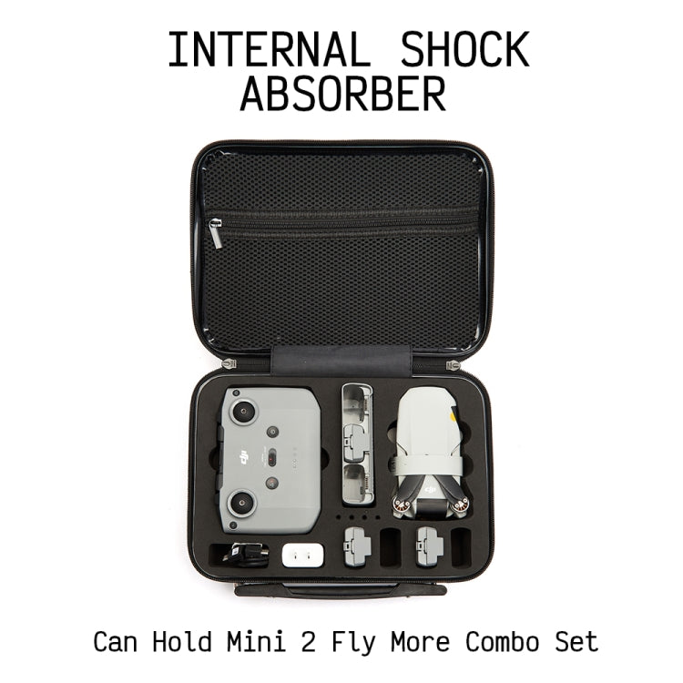 ls-S004 Portable Waterproof Drone Handbag Storage Bag for DJI Mavic Mini 2(Silver + Black Liner) - free shipping - PMC TechLife - Order now!