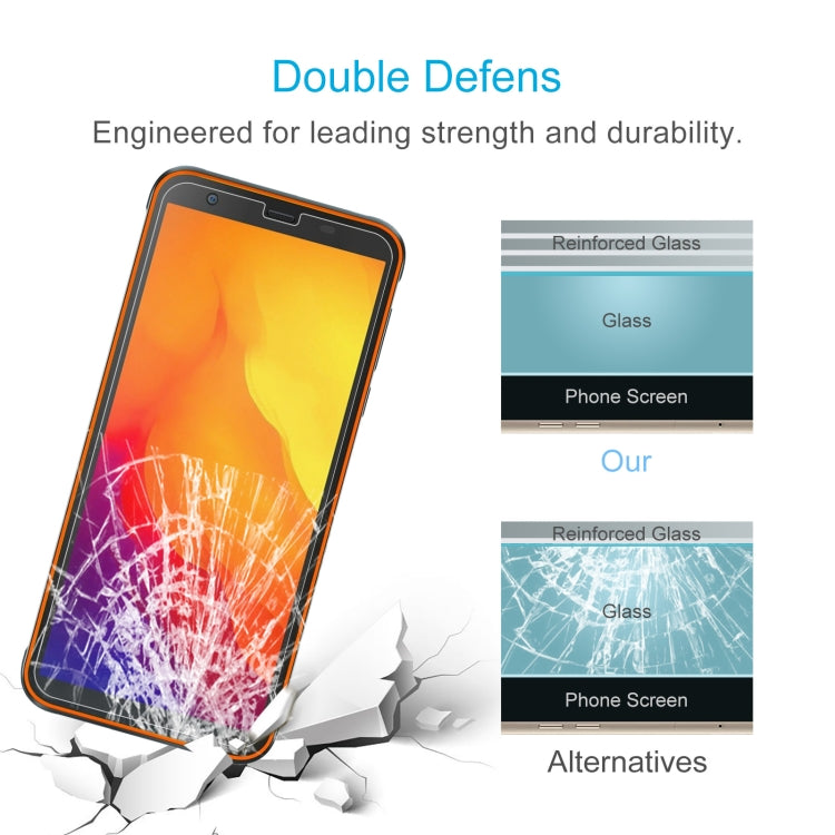 For Blackview BV6300 Pro 50 PCS 0.26mm 9H 2.5D Tempered Glass Film - Others by PMC TechLife | Online Shopping South Africa | PMC TechLife