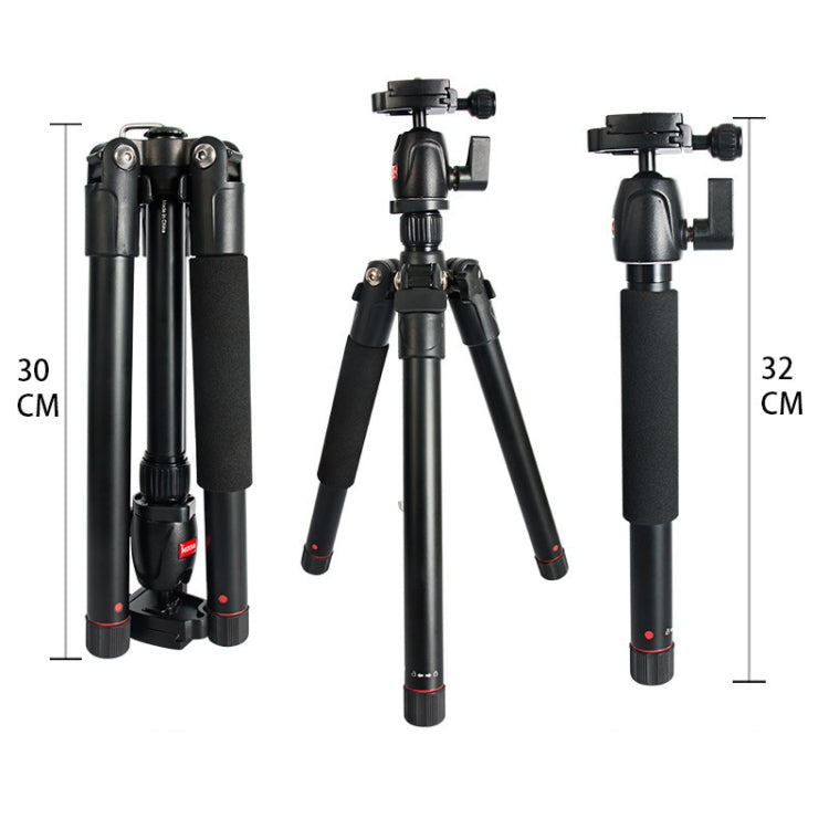 BEXIN MS12 Portable Lightweight Camera Ball Head Tripods Stand for Digital SLR DSLR camera - free shipping - PMC TechLife - Order now!