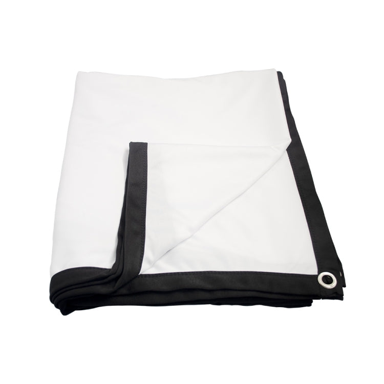 Folding Milk Silk Polyester Projector Film Curtain, Size:72 inch (4:3) Projection Area: 146 x 110cm - Film Curtains by PMC TechLife | Online Shopping South Africa | PMC TechLife | Buy Now Pay Later Mobicred