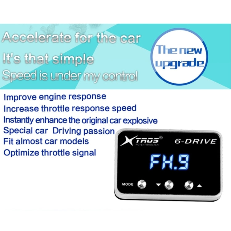 For Ford Focus 2003-2010 TROS TS-6Drive Potent Booster Electronic Throttle Controller - Car Modification by TROS | Online Shopping South Africa | PMC TechLife | Buy Now Pay Later Mobicred