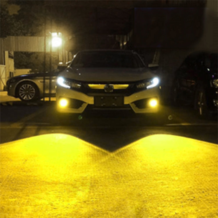 9005 2 PCS DC12-24V / 10.5W Car Fog Lights with 24LEDs SMD-3030 & Constant Current, Box Packaging(Gold Light) - Fog / Driving Lights by PMC TechLife | Online Shopping South Africa | PMC TechLife | Buy Now Pay Later Mobicred