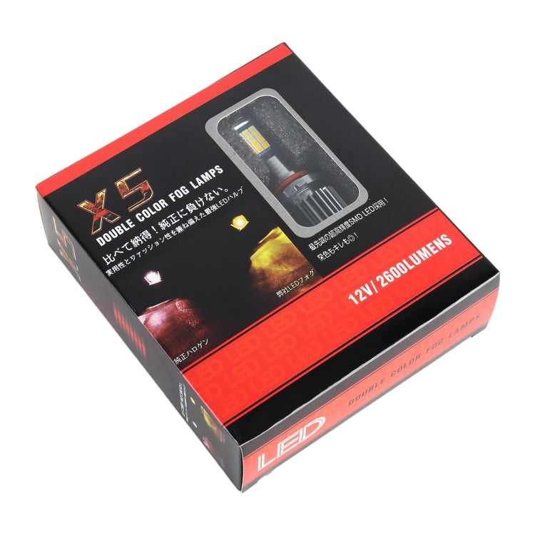 9006 2 PCS DC12-24V / 10.5W Car Fog Lights with 24LEDs SMD-3030 & Constant Current, Box Packaging(Lime Light) - Fog / Driving Lights by PMC TechLife | Online Shopping South Africa | PMC TechLife | Buy Now Pay Later Mobicred