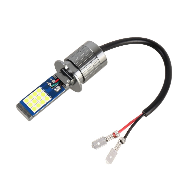 H3 2 PCS DC12-24V / 10.5W Car Fog Lights with 24LEDs SMD-3030 & Constant Current, Box Packaging(Lime Light) - Fog / Driving Lights by PMC TechLife | Online Shopping South Africa | PMC TechLife | Buy Now Pay Later Mobicred