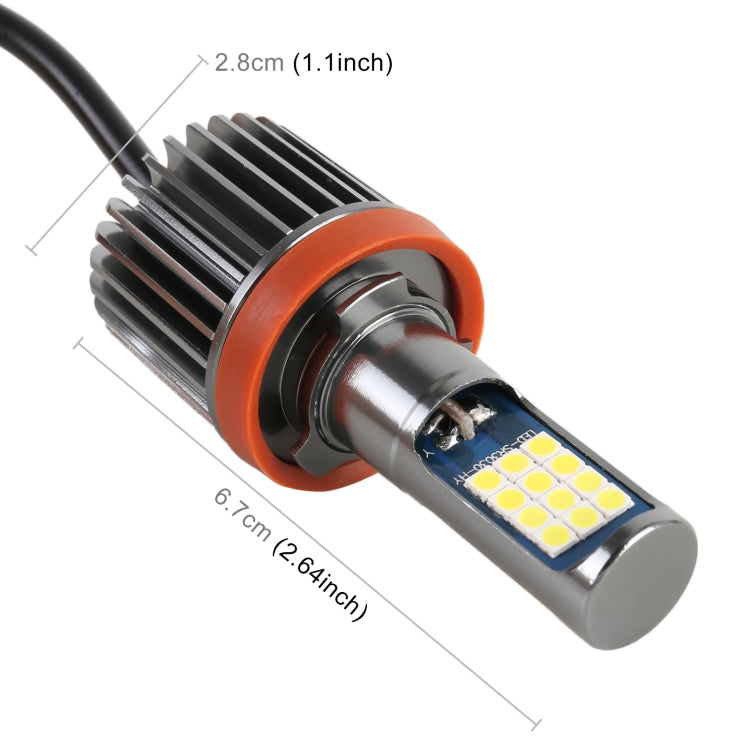 H11 2 PCS DC12-24V / 10.5W Car Fog Lights with 24LEDs SMD-3030 & Constant Current, Box Packaging(White Light) - Fog / Driving Lights by PMC TechLife | Online Shopping South Africa | PMC TechLife | Buy Now Pay Later Mobicred