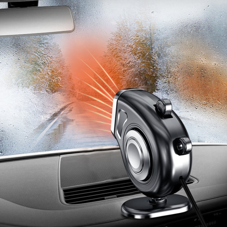 Portable Car Dashboard Electric Heater Winter Defroster, Voltage:12V(Black) - Heating & Fans by PMC TechLife | Online Shopping South Africa | PMC TechLife | Buy Now Pay Later Mobicred