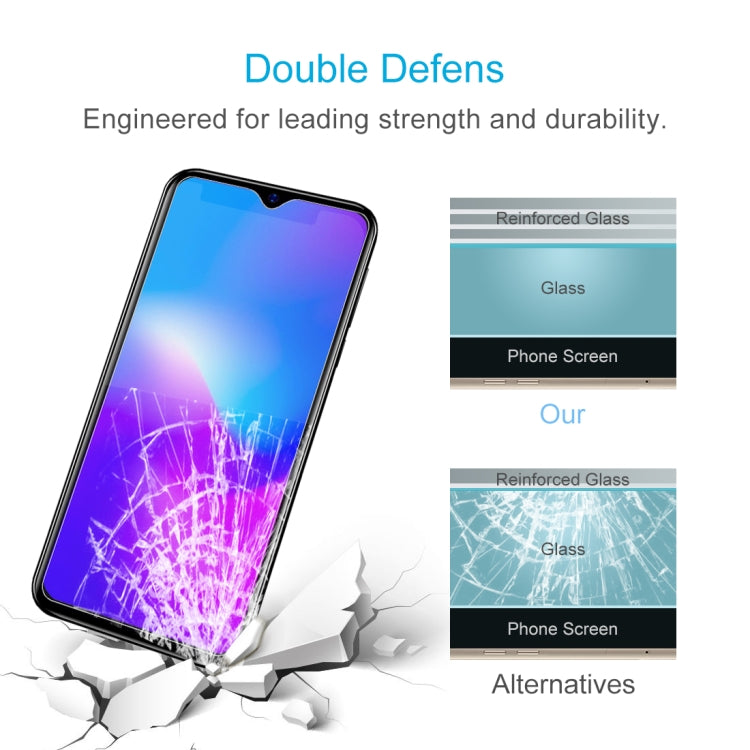 For Blackview A60 Pro 10 PCS 0.26mm 9H 2.5D Tempered Glass Film - For Blackview by PMC TechLife | Online Shopping South Africa | PMC TechLife