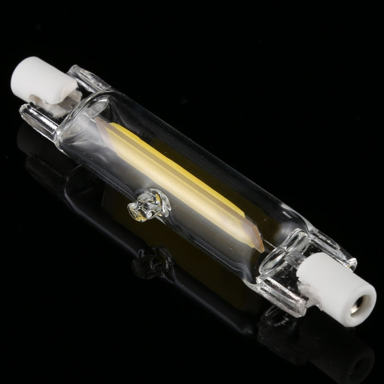 R7S 110V 3W 78mm COB LED Bulb Glass Tube Replacement Halogen Lamp Spot Light(6000K White Light) - LED Blubs & Tubes by PMc TechLife | Online Shopping South Africa | PMc TechLife | Buy Now Pay Later Mobicred
