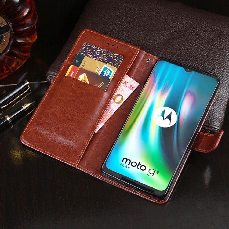For Lenovo K12 Note idewei Crazy Horse Texture Horizontal Flip Leather Case with Holder & Card Slots & Wallet(Rose Red) - free shipping - PMC Jewellery - Order now!