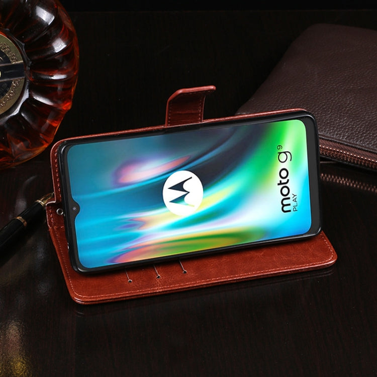 For Lenovo K12 Note idewei Crazy Horse Texture Horizontal Flip Leather Case with Holder & Card Slots & Wallet(Sky Blue) - free shipping - PMC Jewellery - Order now!