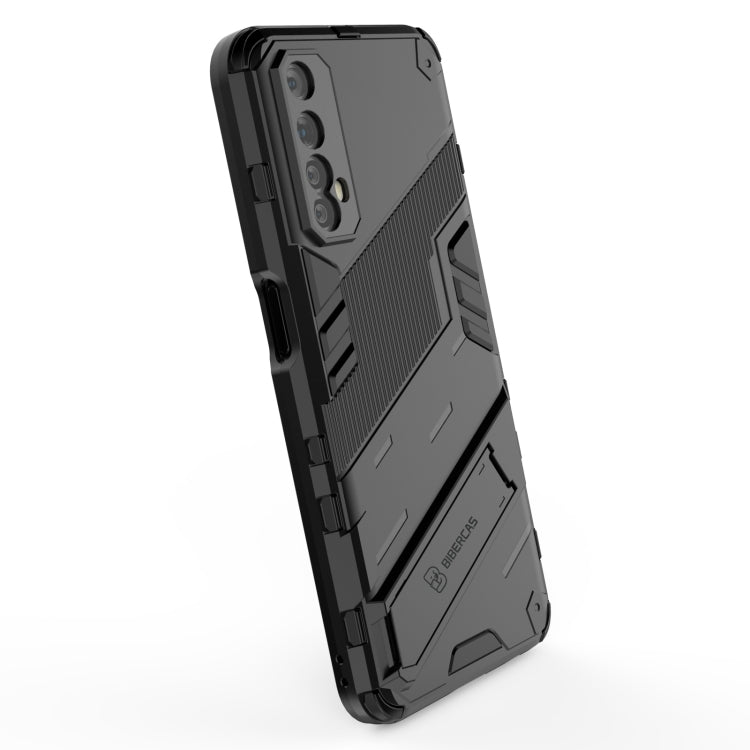 For OPPO Realme 7 Punk Armor 2 in 1 PC + TPU Shockproof Case with Invisible Holder(Green) - Realme Cases by PMC TechLife | Online Shopping South Africa | PMC TechLife | Buy Now Pay Later Mobicred