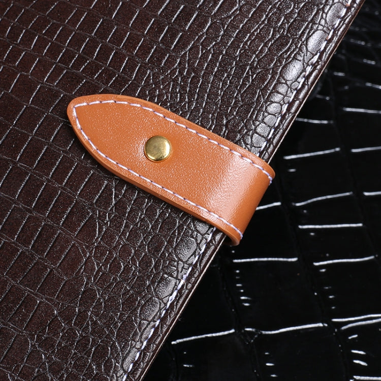 For Blackview A70 idewei Crocodile Texture Horizontal Flip Leather Case with Holder & Card Slots & Wallet(Dark Blue) - More Brand by idewei | Online Shopping South Africa | PMC TechLife | Buy Now Pay Later Mobicred