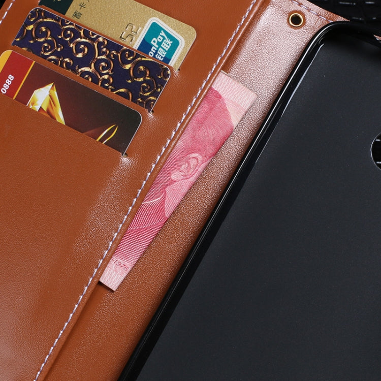 For Blackview A80 Plus idewei Crocodile Texture Horizontal Flip Leather Case with Holder & Card Slots & Wallet(Dark Blue) - More Brand by idewei | Online Shopping South Africa | PMC TechLife | Buy Now Pay Later Mobicred