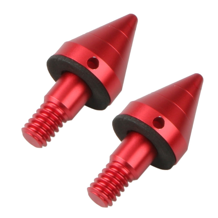2 PCS Car Rear Anti-collision Tail Cone for Mercedes Benz Smart 2009-2014, Style:Pointed(Red) - Decorative Strip by PMC Jewellery | Online Shopping South Africa | PMC Jewellery | Buy Now Pay Later Mobicred