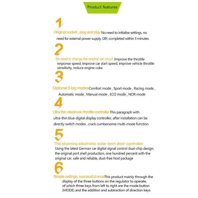 For Ford Focus 2011- TROS KS-5Drive Potent Booster Electronic Throttle Controller - Car Modification by TROS | Online Shopping South Africa | PMC TechLife | Buy Now Pay Later Mobicred