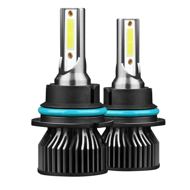 F2 9004 / HB1 2 PCS DC9-36V / 25W / 6000K / 2500LM IP68 Waterproof Car LED Headlight(Cold White Light) - LED Headlamps by PMC Jewellery | Online Shopping South Africa | PMC Jewellery | Buy Now Pay Later Mobicred