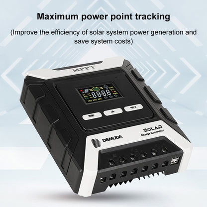 MPPT Solar Controller 12V / 24V / 48V Automatic Identification Charging Controller with Dual USB Output, Model:30A - Others by PMC Jewellery | Online Shopping South Africa | PMC Jewellery