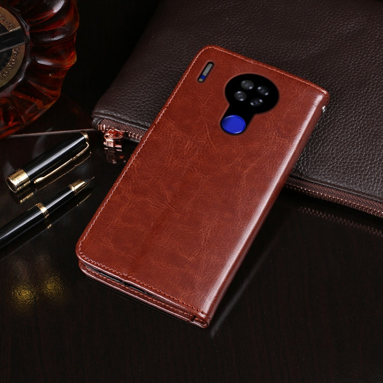 For Blackview A80S idewei Crazy Horse Texture Horizontal Flip Leather Case with Holder & Card Slots & Wallet(Red) - More Brand by idewei | Online Shopping South Africa | PMC TechLife | Buy Now Pay Later Mobicred