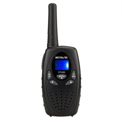 1 Pair RETEVIS RT628 0.5W EU Frequency 446MHz 8CHS Handheld Children Walkie Talkie(Black) - Children by RETEVIS | Online Shopping South Africa | PMC Jewellery | Buy Now Pay Later Mobicred