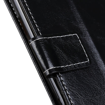 For OPPO A93 / A54 / A74 5G Retro Crazy Horse Texture Horizontal Flip Leather Case with Holder & Card Slots & Photo Frame & Wallet(Black) - OPPO Cases by PMC Jewellery | Online Shopping South Africa | PMC Jewellery | Buy Now Pay Later Mobicred