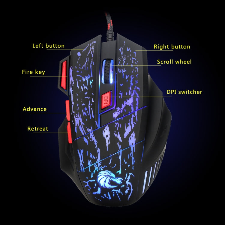 HXSJ P6+V100+H300 Keyboard Mouse Converter + One-handed Keyboard + Gaming Mouse Set - free shipping - PMC Jewellery - Order now!