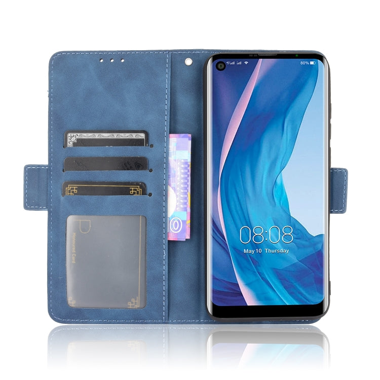 For Ulefone Note 11P Skin Feel Calf Pattern Horizontal Flip Leather Case with Holder & Card Slots & Photo Frame(Blue) - Ulefone Cases by PMC Jewellery | Online Shopping South Africa | PMC Jewellery | Buy Now Pay Later Mobicred