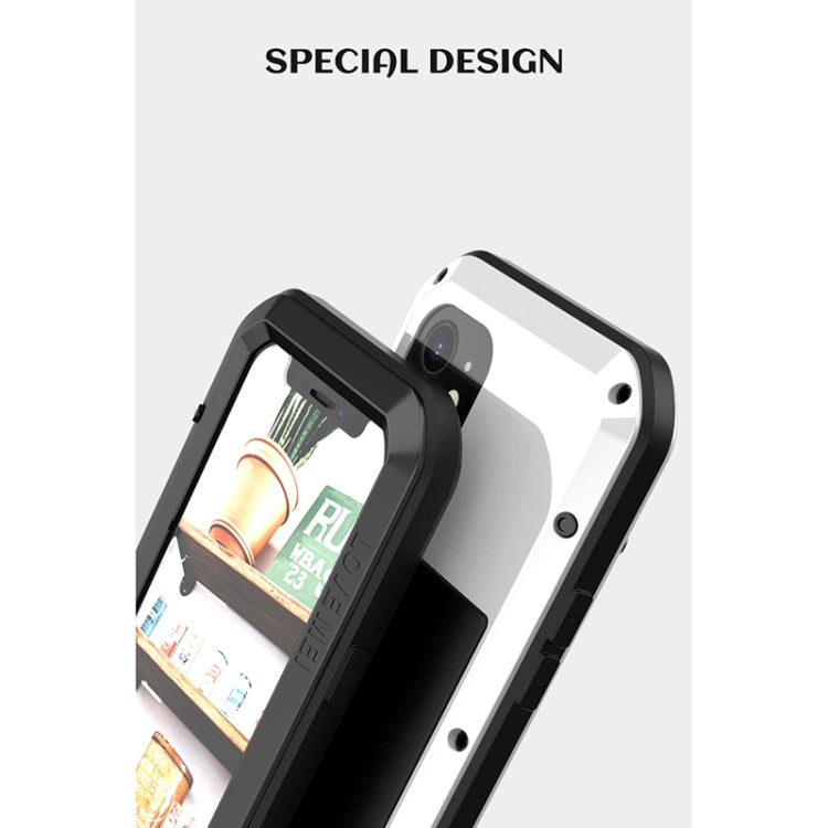 For iPhone 12 LOVE MEI Metal Shockproof Life Waterproof Dustproof Protective Case(Army Green) - free shipping - PMC TechLife - Order now!