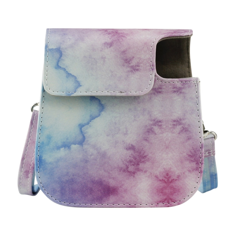 Painted Series Camera Bag with Shoulder Strap for Fujifilm Instax mini 11(Blue Pastel) - free shipping - PMC TechLife - Order now!