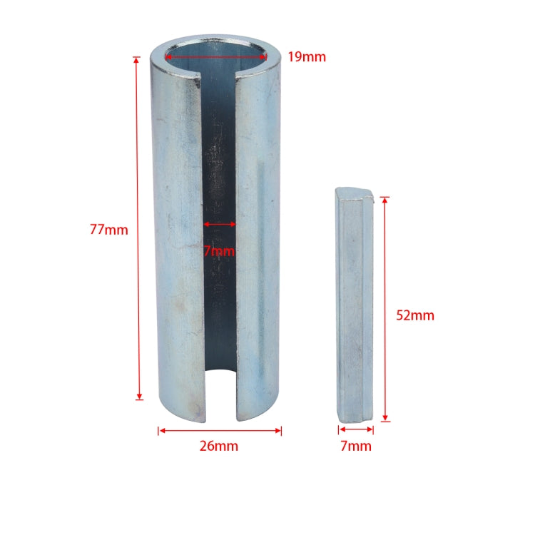 A5169 3/4~1 inch Car Engine Pulley Crankshaft Sleeve Adapter - Engine Fittings by PMC TechLife | Online Shopping South Africa | PMC TechLife | Buy Now Pay Later Mobicred