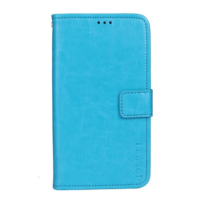 For Ulefone Armor 10 5G idewei Crazy Horse Texture Horizontal Flip Leather Case with Holder & Card Slots & Wallet(Sky Blue) - More Brand by idewei | Online Shopping South Africa | PMC Jewellery | Buy Now Pay Later Mobicred