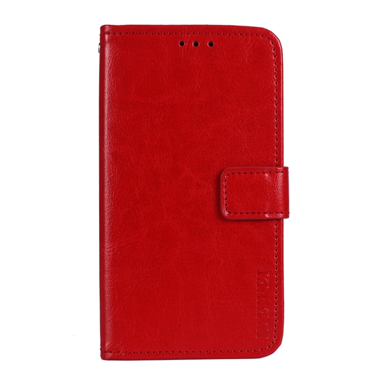 For Ulefone Armor 11 5G idewei Crazy Horse Texture Horizontal Flip Leather Case with Holder & Card Slots & Wallet(Red) - free shipping - PMC Jewellery - Order now!