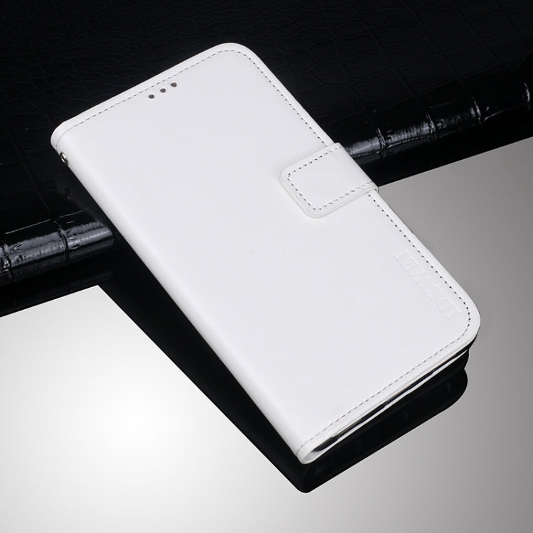 For Ulefone Armor 11 5G idewei Crazy Horse Texture Horizontal Flip Leather Case with Holder & Card Slots & Wallet(White) - free shipping - PMC Jewellery - Order now!