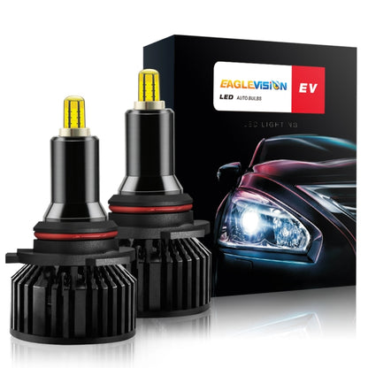 V8 9012 2 PCS DC10-32V / 30W / 6000K / 3800LM IP65 Waterproof Car LED Headlight - LED Headlamps by PMC Jewellery | Online Shopping South Africa | PMC Jewellery | Buy Now Pay Later Mobicred